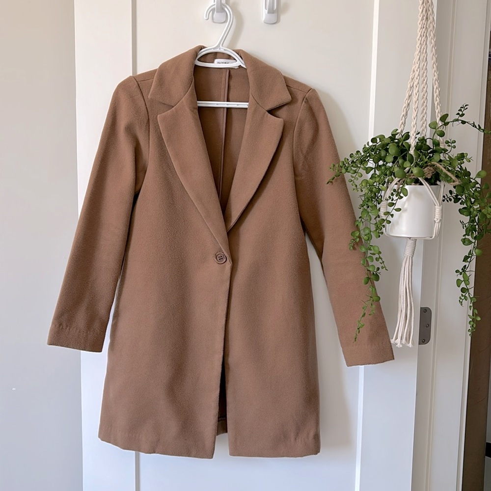 Soft blazer-style jacket
